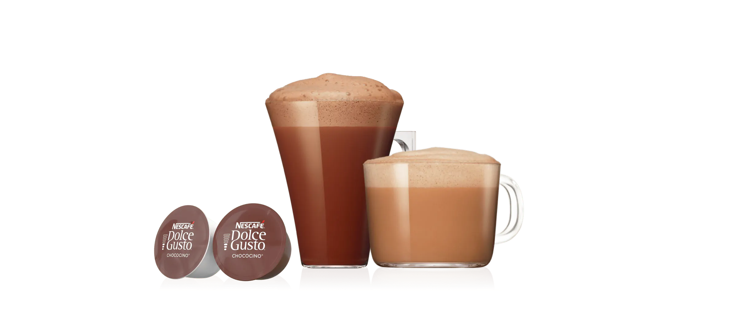 Bebidas de Chocolate Caliente en Cápsulas | NESCAFÉ® Dolce Gusto® header image
