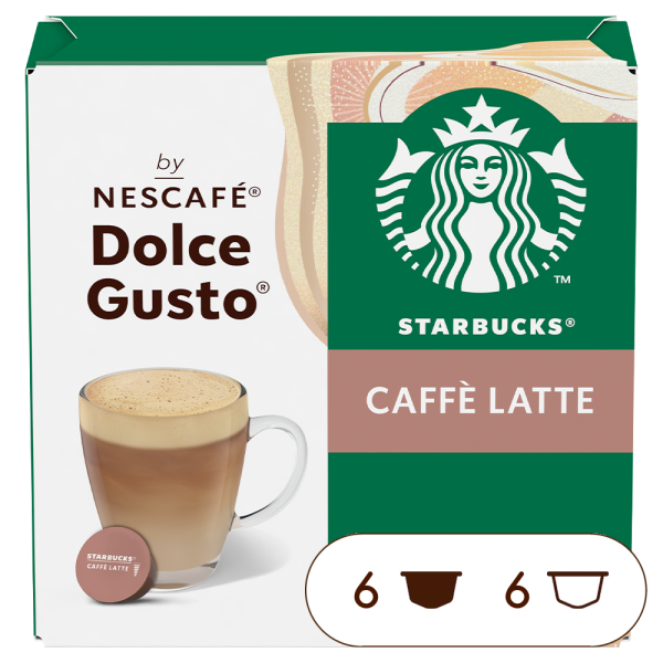 Caja de 12 cápsulas de PRODUCTO_NOMBRE de NESCAFÉ Dolce Gusto.